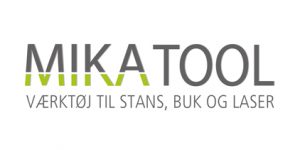 Mika Tool Logo Graa skrift og tagline pixel 422x211